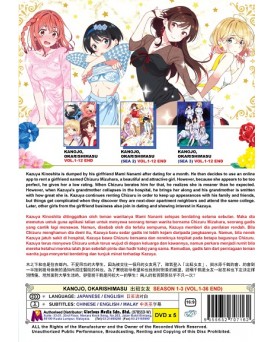 ENG DUB * KANOJO, OKARISHIMASU SEASON 1-3 (VOL.1-36 END) 